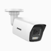 C800 – 4K Outdoor PoE IP Security Camera, Human & Vehicle Detection, Dual Lights Night Vision, Built-in Micphone & SD Card Slot, 123° Field of View, RTSP Supported, Upgraded Version